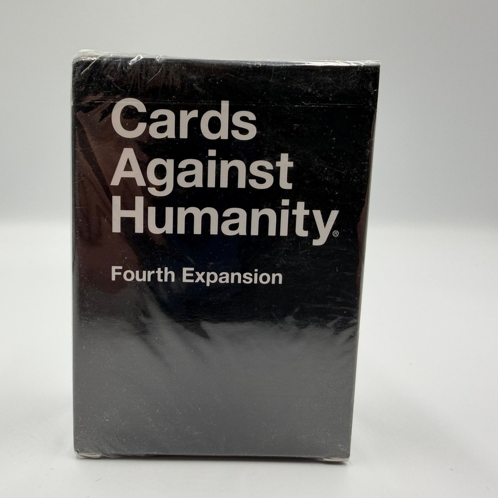 Cards Against Humanity Fourth Expansion Pack New Sealed 100 Cards 17+ Game